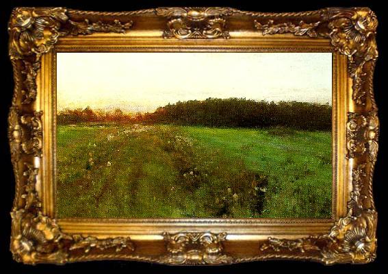 framed  bruno liljefors sommarang med rav, ta009-2