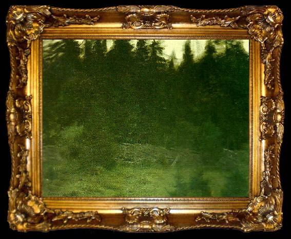 framed  bruno liljefors landskapsstudie, ta009-2