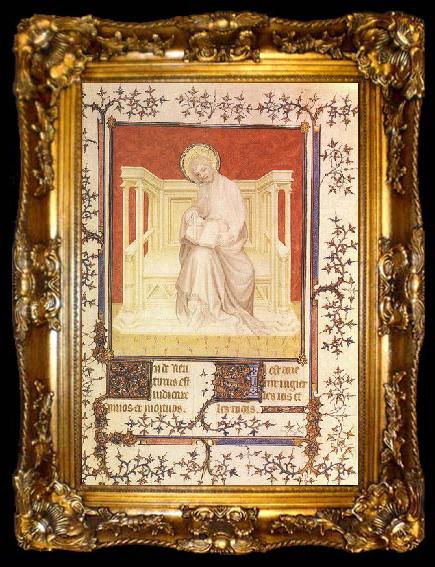 framed  unknow artist Psalm Book of the Prince St Philip, ta009-2