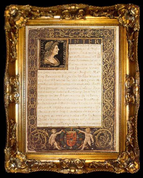 framed  unknow artist Marlianus Codex, ta009-2