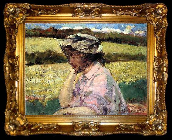 framed  Beckwith James Carroll Lost in Thought, ta009-2