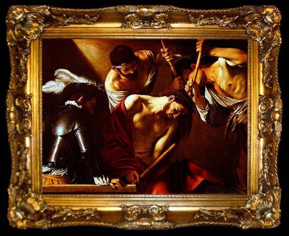 framed  Caravaggio Dornenkronung Christi, ta009-2