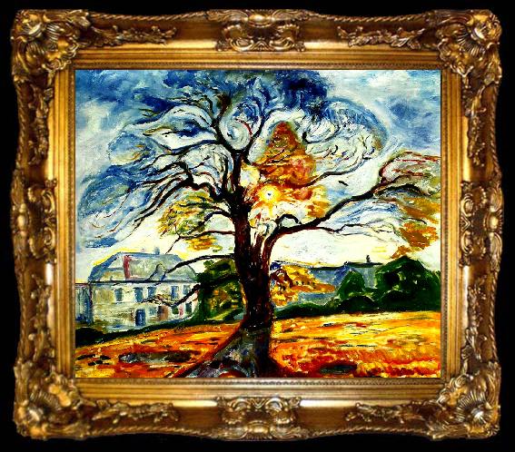 framed  Edvard Munch eken, ta009-2