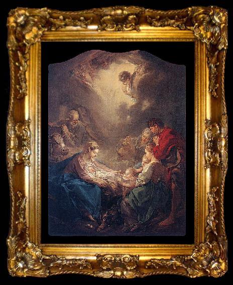 framed  Francois Boucher lumieredumonde, ta009-2
