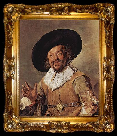 framed  Frans Hals The merry drinker, ta009-2