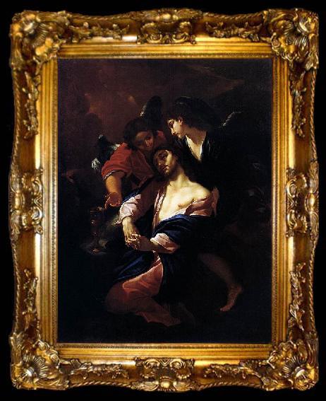 framed  Giacinto Gimignani Christ in the Garden of Gethsemane, ta009-2