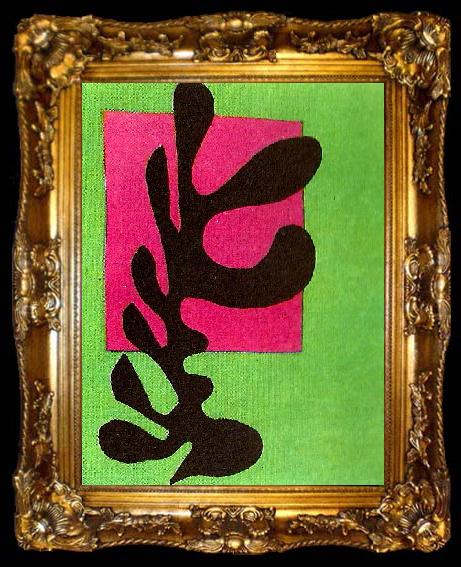 framed  Henri Matisse negerboxare, ta009-2