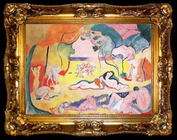 framed  Henri Matisse joy of life, ta009-2