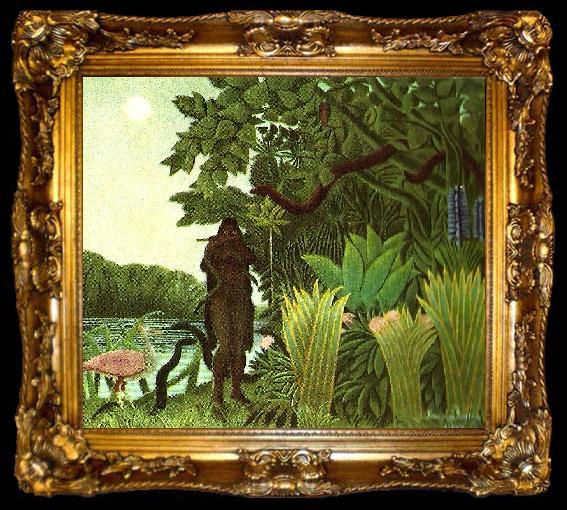framed  Henri Rousseau ormtjuserskan, ta009-2