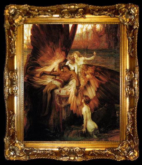 framed  Herbert James Draper Lament for Icarus, ta009-2