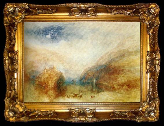 framed  J.M.W.Turner the lauerzersee,, ta009-2