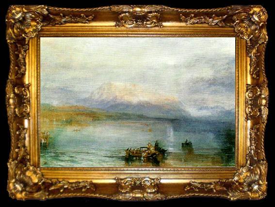 framed  J.M.W.Turner the red rigi, ta009-2