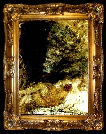 framed  J.M.W.Turner sketch, ta009-2