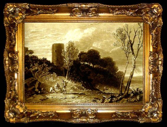 framed  J.M.W.Turner winchelsea, sussex, ta009-2