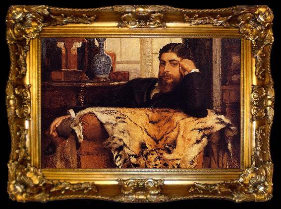 framed  James Tissot Algeron Moses Marsden, ta009-2