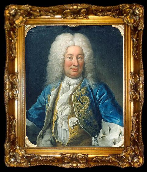 framed  Martin Mijtens d.a. Fredrik av Hessen, ta009-2