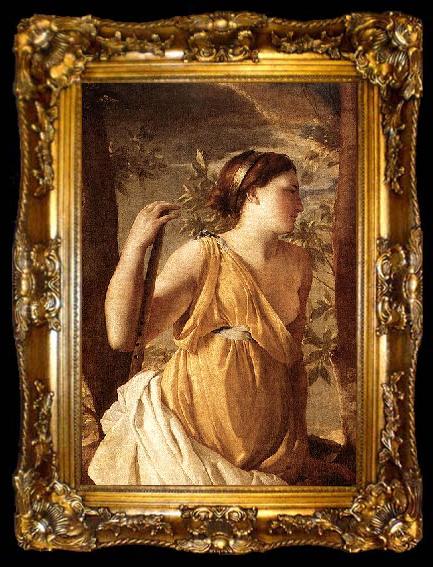 framed  Nicolas Poussin The Inspiration of the Poet, ta009-2