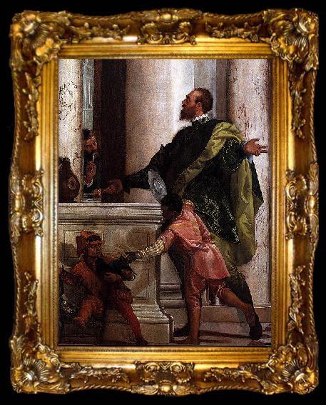 framed  Paolo Veronese Feast in the House of Levi, ta009-2
