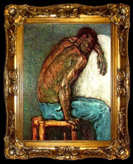 framed  Paul Cezanne negern scipio, ta009-2
