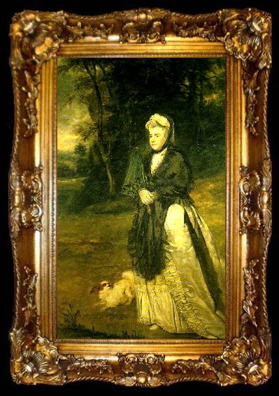 framed  Sir Joshua Reynolds mary, countess of bute, ta009-2