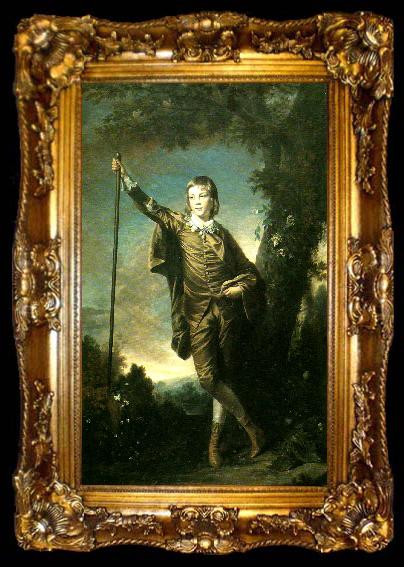 framed  Sir Joshua Reynolds master thomas lister, ta009-2