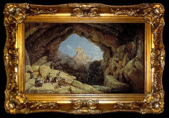 framed  unknow artist La Cueva del Gato, ta009-2