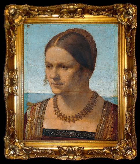 framed  Albrecht Durer Bildnis einer jungen Venezianerin, ta009-2