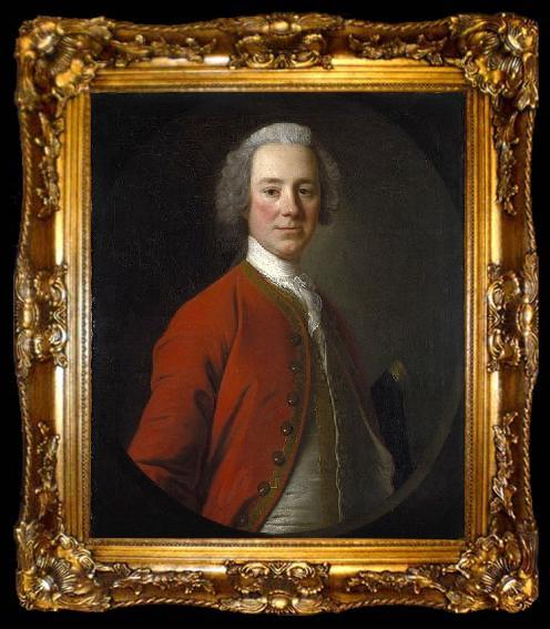 framed  Allan Ramsay Portrait of John Campbell, ta009-2