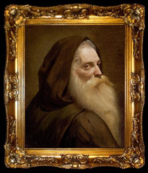framed  Almeida Junior Capuchin Monk, ta009-2