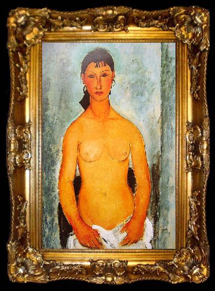 framed  Amedeo Modigliani Elvira, ta009-2