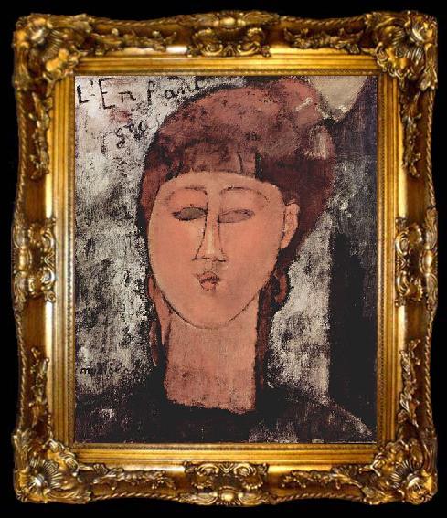 framed  Amedeo Modigliani L