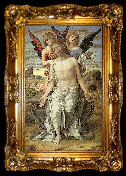 framed  Andrea Mantegna Christus als Schmerzensmann, ta009-2
