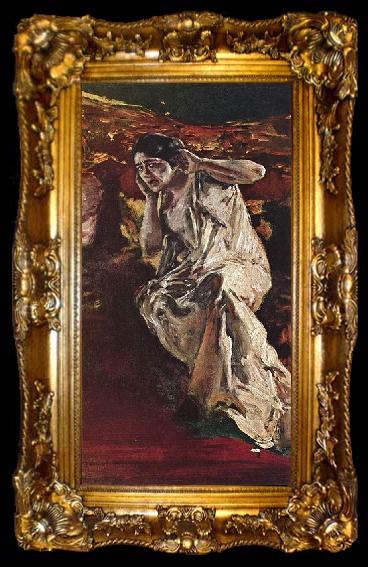 framed  Arthur Ignatius Keller Die Tanzerin Madeleine, ta009-2