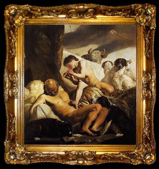 framed  CAMPEN, Jacob van Argus, Mercury and Io, ta009-2