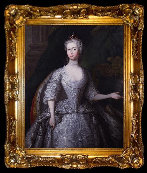 framed  Charles Philips Augusta of Saxe Gotha, ta009-2