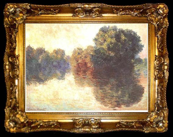 framed  Claude Monet The Seine at Giverny, ta009-2