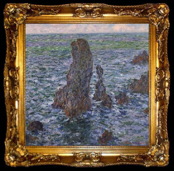 framed  Claude Monet Port Coton, ta009-2