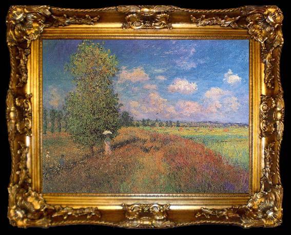 framed  Claude Monet Sommer. Klatschmohnfeld, ta009-2