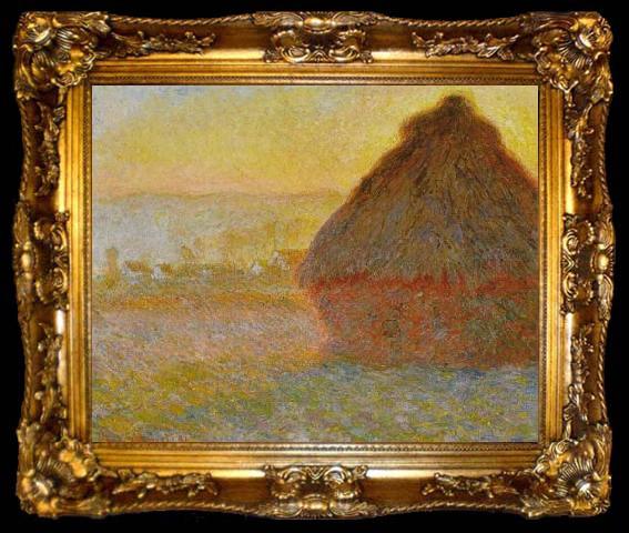 framed  Claude Monet Graystack, ta009-2
