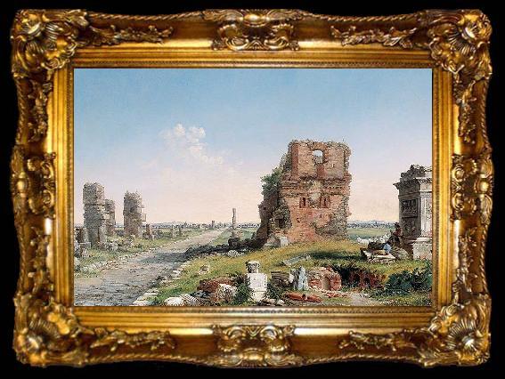 framed  Conrad Wise Chapman Via Appia, ta009-2