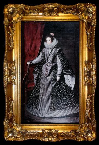 framed  Diego Velazquez Isabel de Borbon, ta009-2