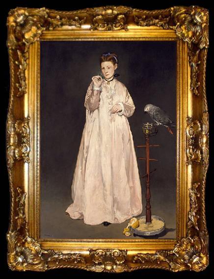 framed  Edouard Manet Young Lady in, ta009-2