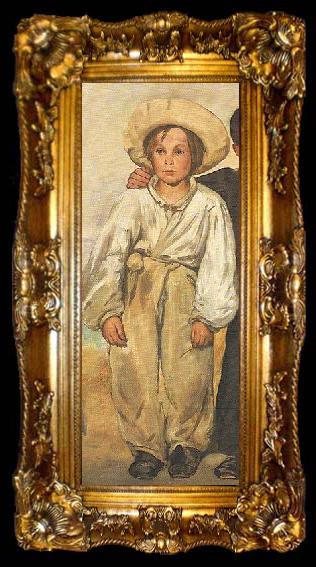 framed  Edouard Manet The old Musician, ta009-2