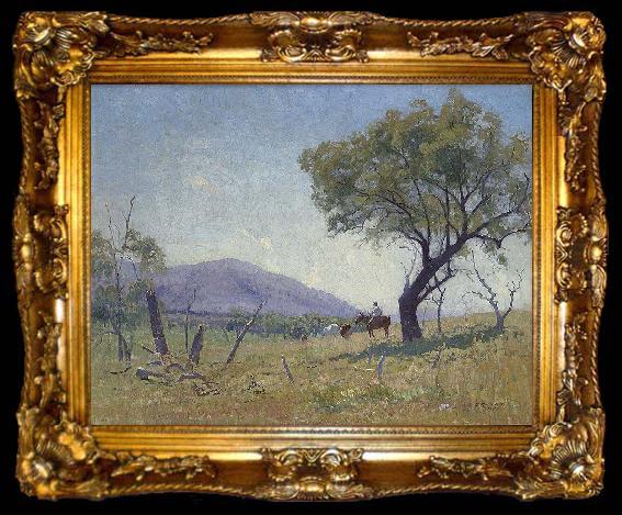 framed  Elioth Gruner Mingoola Valley, ta009-2