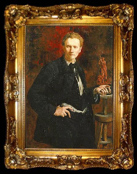 framed  Ernst Josephson Allan osterlind, the Artist, ta009-2