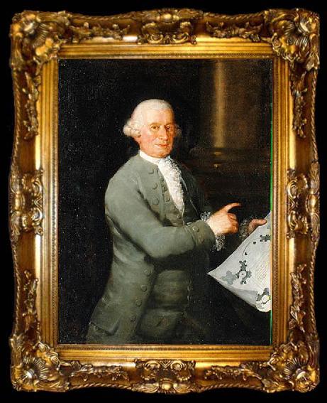 framed  Francisco de Goya Portrait of Ventura Rodriguez, ta009-2