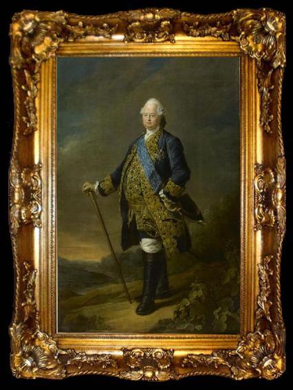 framed  Francois-Hubert Drouais Lieutenant general des armees du Roi, ta009-2