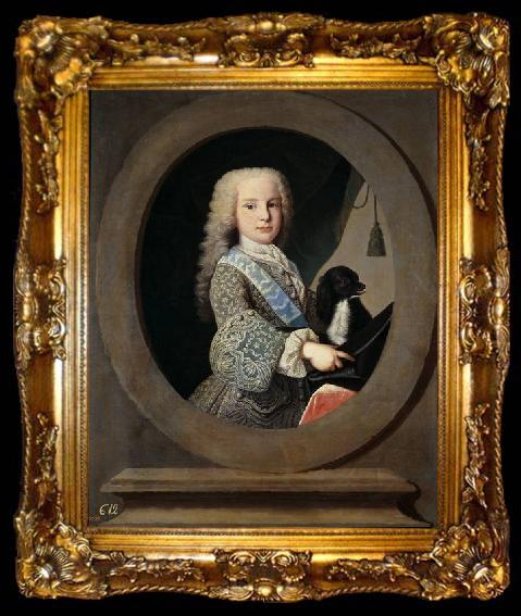 framed  Francois-Joseph Heim Retrato del infante, ta009-2