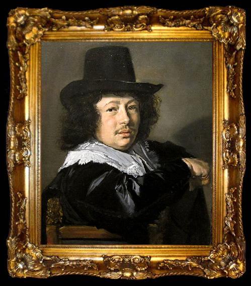 framed  Frans Hals Portrait of a Young Man, ta009-2