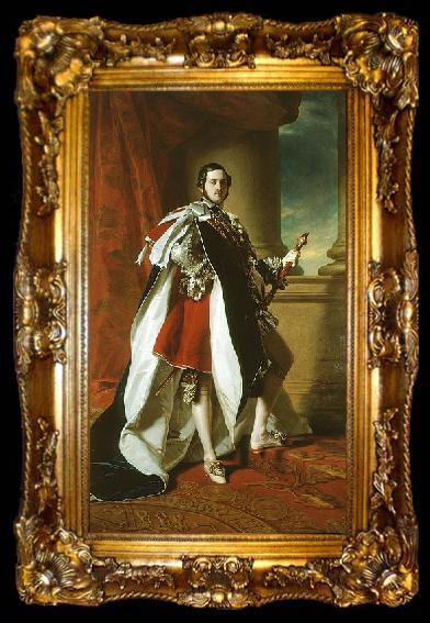 framed  Franz Xaver Winterhalter Portrait of Prince Albert, ta009-2